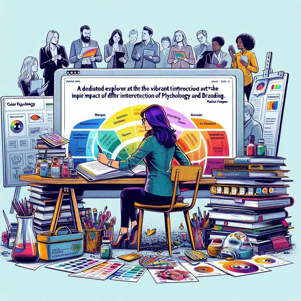 Image that represents the author Natalie Harper, a renowned blogger specializing in The Psychology of Color in Branding